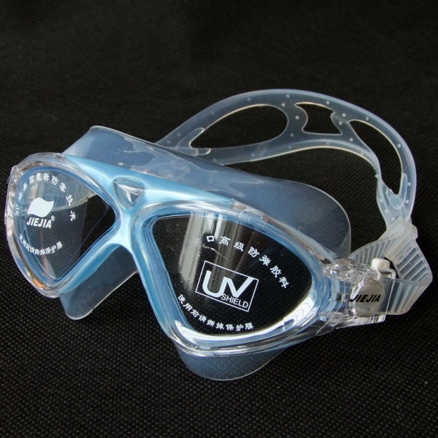 Silicone AntiFog Swimming Goggles, 8170(Blue)