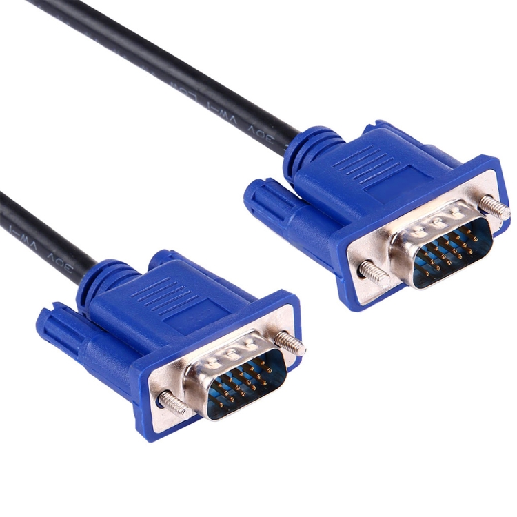 Câble VGA 15Pin mâle à VGA 15Pin mâle de haute qualité de 3 m pour