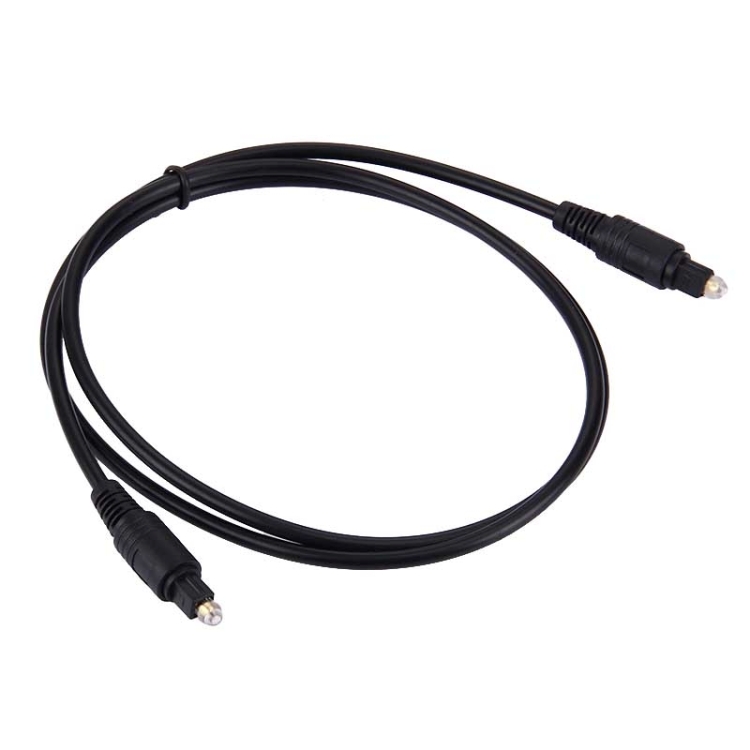 Câble audio optique numérique EMK OD6.0mm 3,5 mm Toslink vers Mini Toslink,  longueur: 2 m