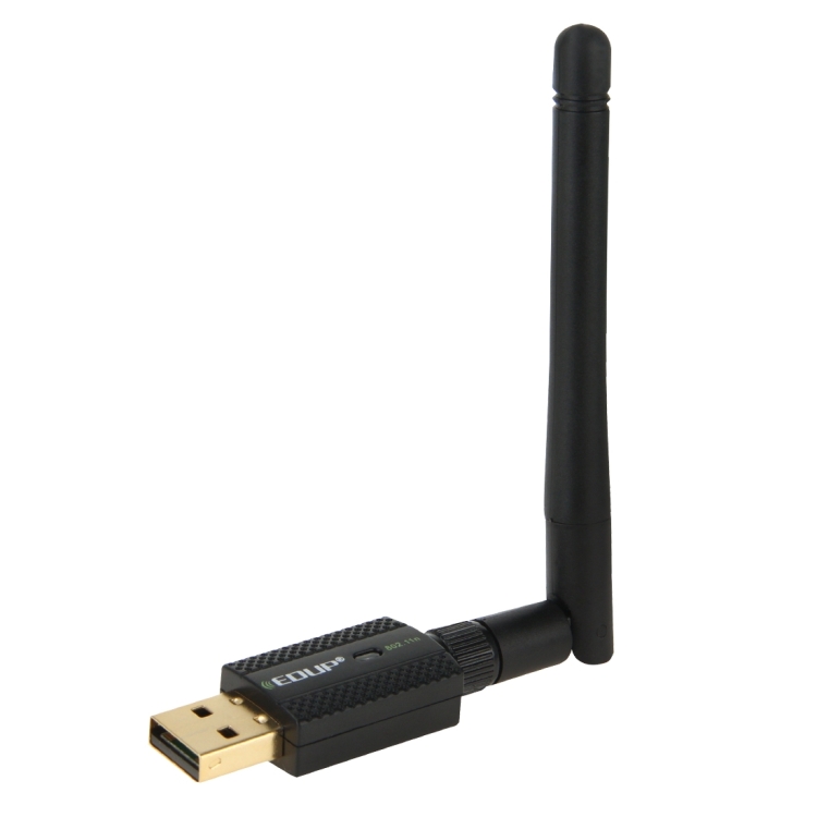 Mini-carte réseau USB sans fil 2.4G 300m'ordinateur récepteur WiFi
