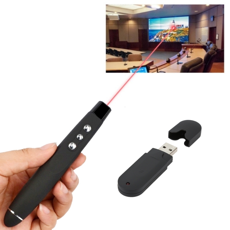 Penna Clicker Puntatore Laser Wireless per Presentazioni