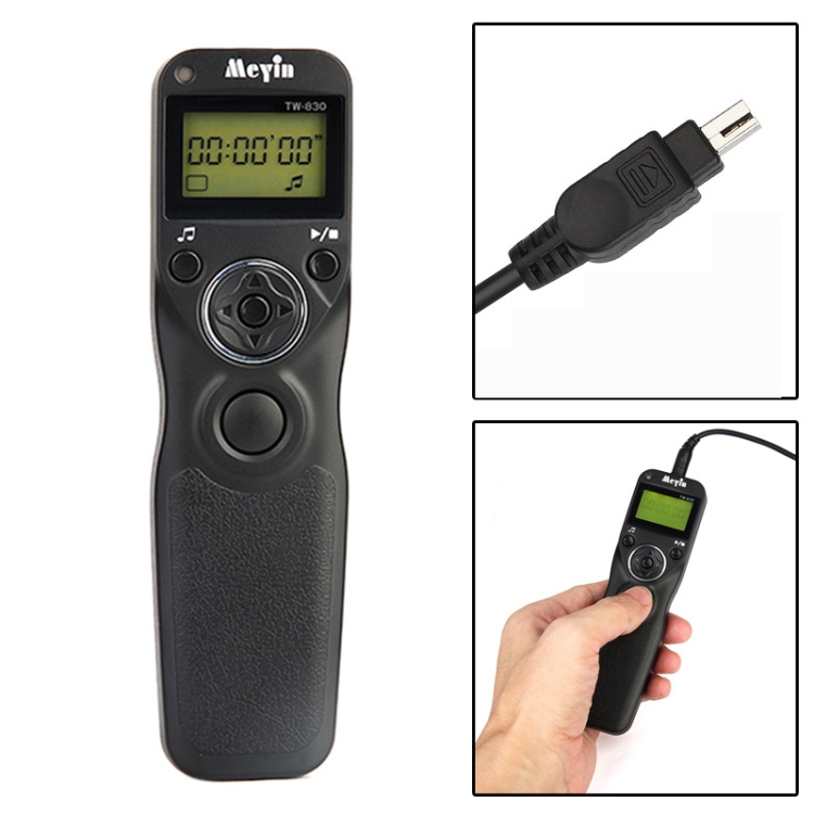 Télécommande Zoom LANC 2.5mm Pour Caméscopes Sony Canon Panasonic - Contrôle à Distance Zoom & Start/Stop