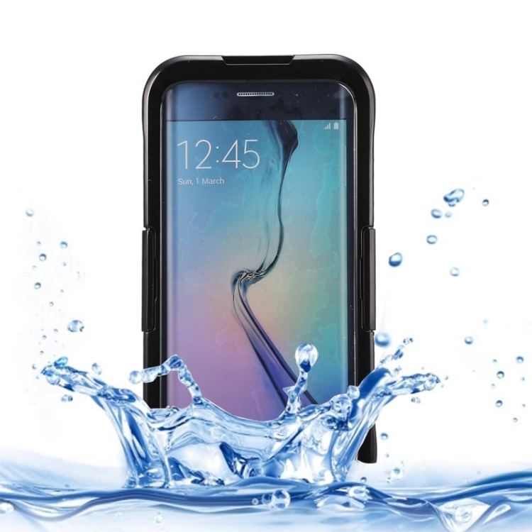 For Galaxy S6 Edge+ / G928 IP x 8 PVC + Silicone Transparent Universal ...