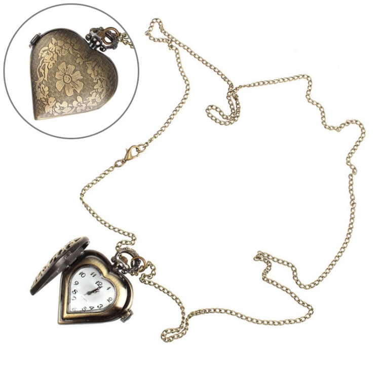 Akopiuto Orologio da tasca a tema Free-Mason in argento inciso Orologio da taschino al quarzo