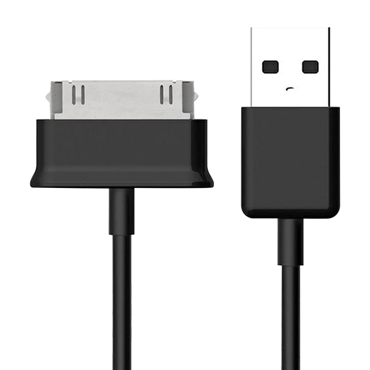 Charging Sync Data Charger Cable Cord-30-Pin Compatible for Samsung Galaxy  tab 2 10.1 8.9 7.7 7.0 Plus inch Tablet (Black)