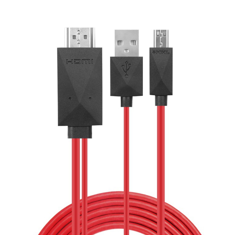 Adaptador Tipo C Y Micro USB A HDMI Para Teléfono Portátil/Convertidor De  Cable De Audio De Video Digital