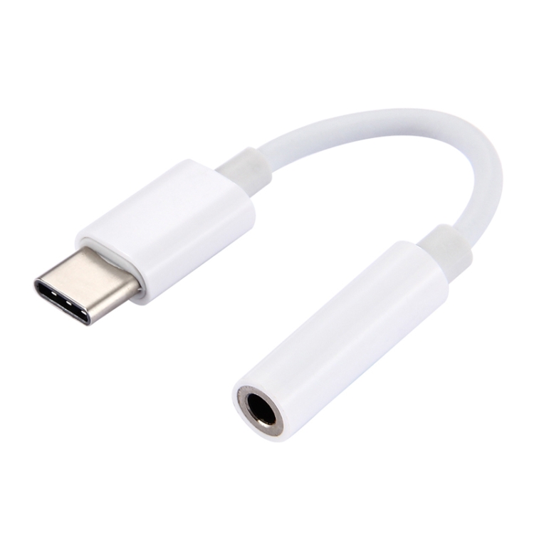 Cable adaptador de audio USB-C / Type-C macho a hembra de 3,5 mm
