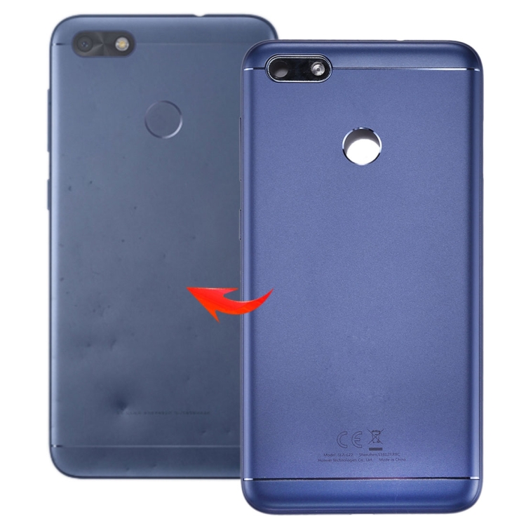 Natura cement Beg for Huawei Enjoy 7 / P9 Lite Mini / Y6 Pro (2017) Back Cover(Blue)