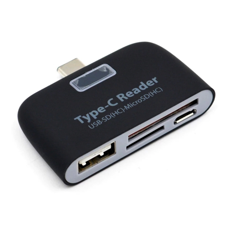 TF + Carte SD + Port USB vers Adaptateur USB-C / Type-C Kit de connexion