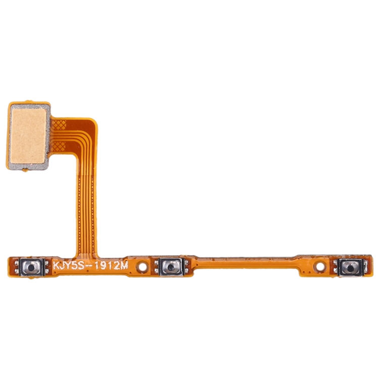 Flexkabel Mit Fingerabdrucksensor Für LG K51 – Ersatzteil Für Power-Button (schwarz)