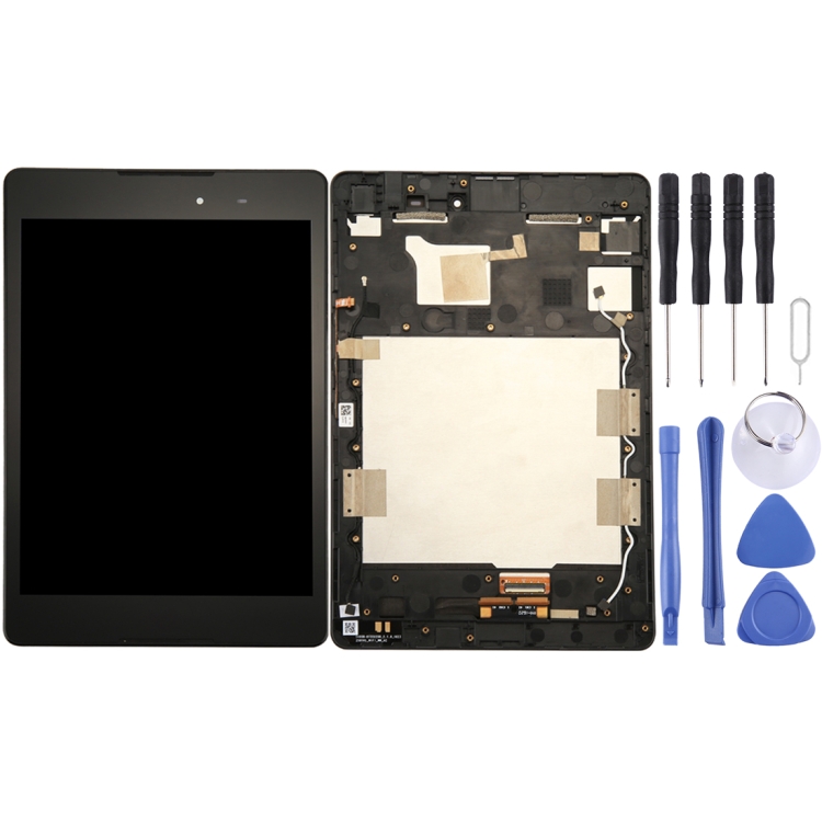 OEM LCD Screen for Asus Zenpad 3 8.0 / Z581KL Digitizer Full Assembly with  Frame（Black)