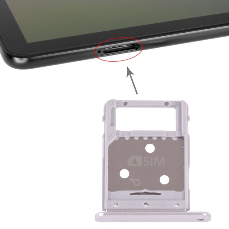 SIM&SD Card Tray For Samsung Galaxy Tab S4 10.5 T835 Black Ori