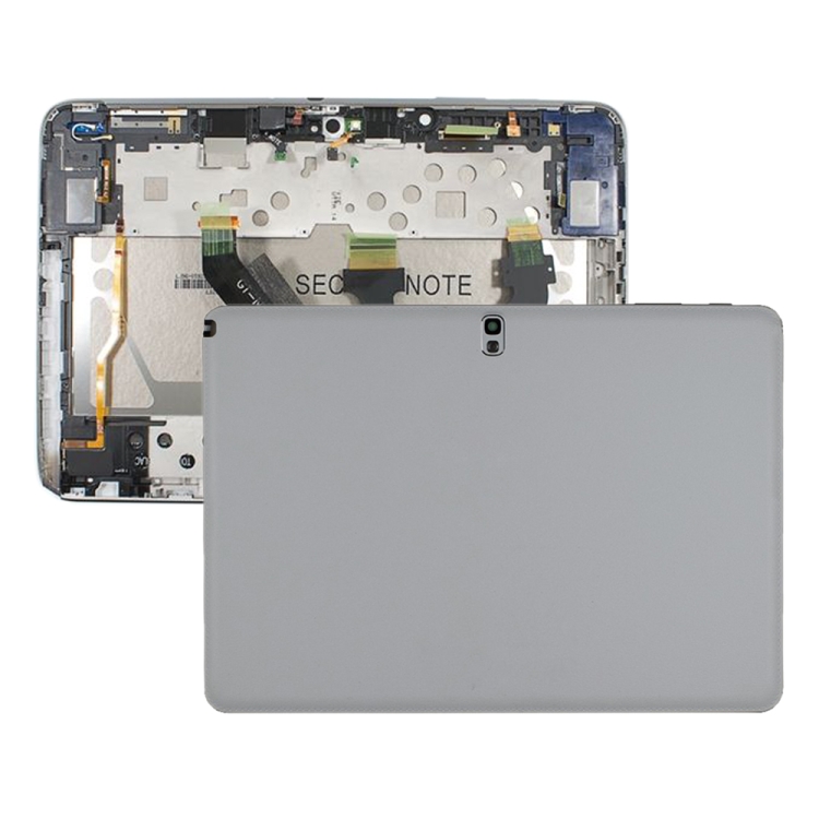 Noord West eigenaar koken For Galaxy Note 10.1 (2014) P600 Battery Back Cover (White)