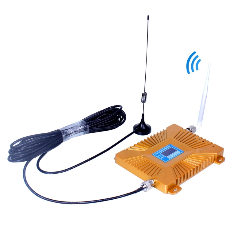 Repetidor de señal móvil amplificador CDMA850MHz, 2G 3G 4G Repetidor de  señal de teléfono celular + antena Yagi para aumentar la extensión de la