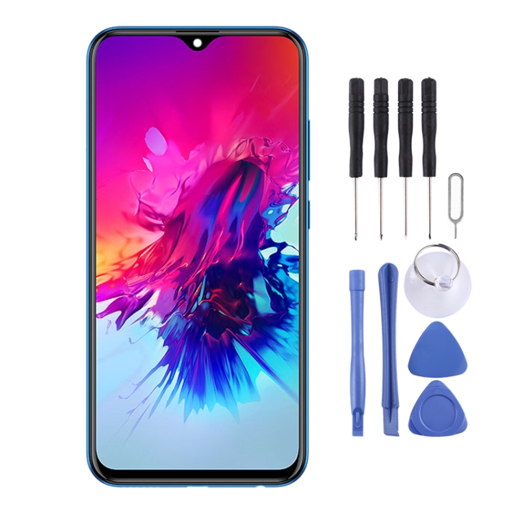 X267 Infinix Smart3 Plus X267, X267 X627V(디지타이저 포함)용 TFT LCD 화면 전체 어셈블리
