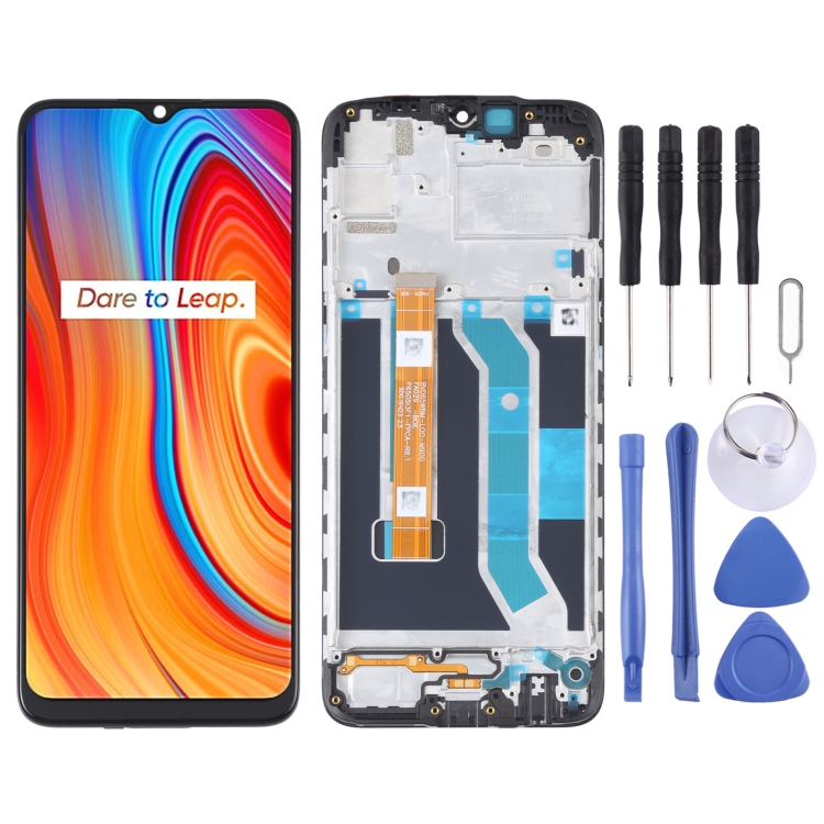  LCD Screen and Digitizer Full Assembly for Oppo Realme