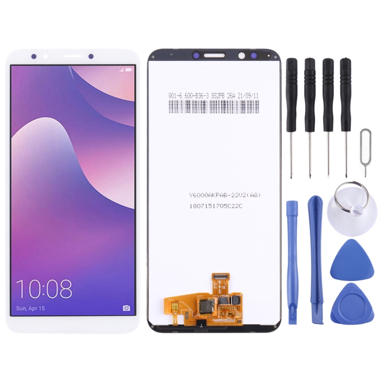 หน้าจอ LCD OEM สำหรับ Huawei Y7 Pro 2018 พร้อมชุดประกอบ Digitizer แบบ