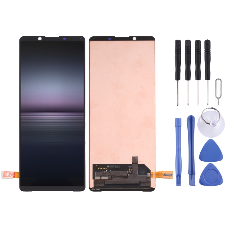 Original OLED LCD Screen For Sony Xperia 1 II with Digitizer Full Assembly