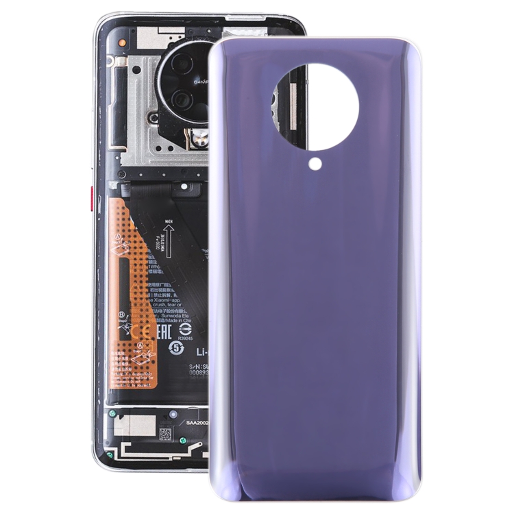 For Xiaomi Poco F2 Pro OEM Glass Battery Back Cover(Purple)