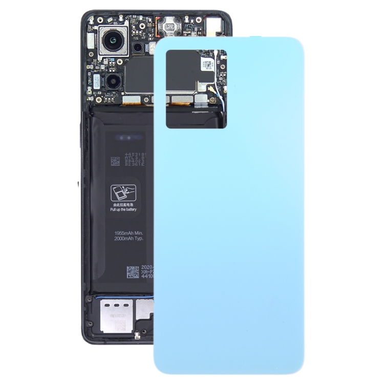 Tapa trasera o tapa bateria plata para Oppo Reno 6 Pro 5G CPH2247 mas  cubierta camara