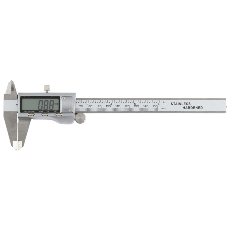 Stainless Steel Vernier Caliper Gauge Micrometer 6" inch 150mm Measuring Tool UK 
