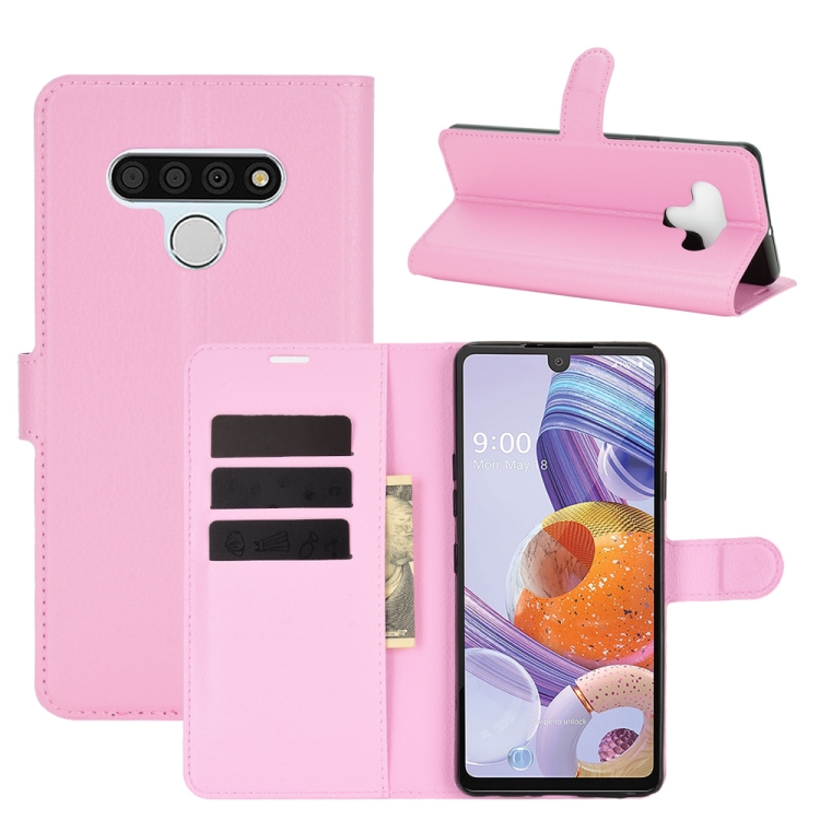 For LG Stylo 6 Litchi Texture Horizontal Flip Protective Case with