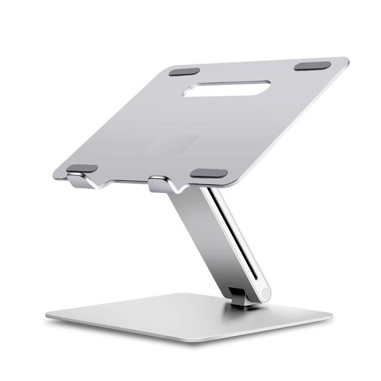 Support Ordinateur Portable Vertical 2 en 1 Support PC Portable Bureau  Réglable en Aluminium Laptop Stand Compatible avec MacBook Pro Air MateBook  Chromebook Notebook iPad Mini