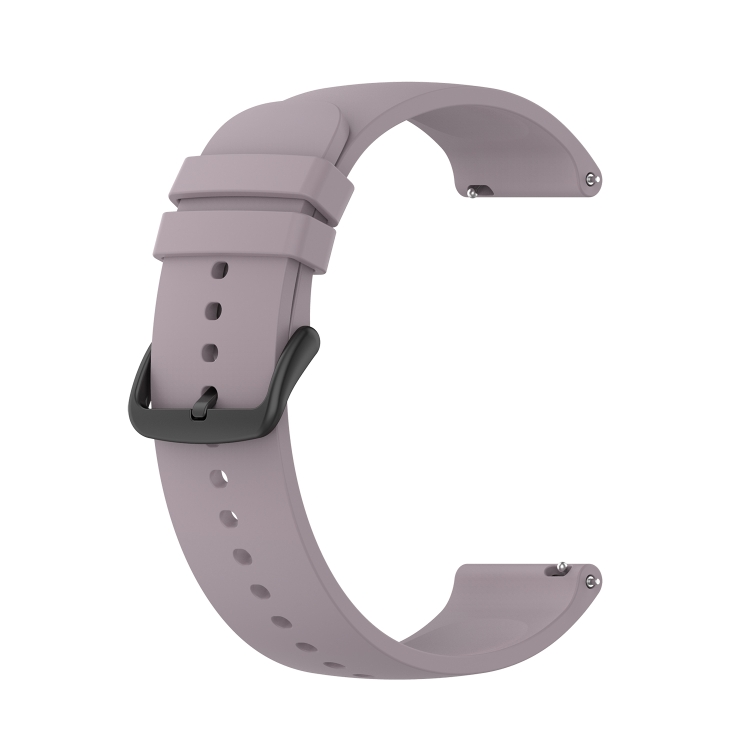 For Garmin Venu SQ 20mm Solid Color Silicone Watch Band