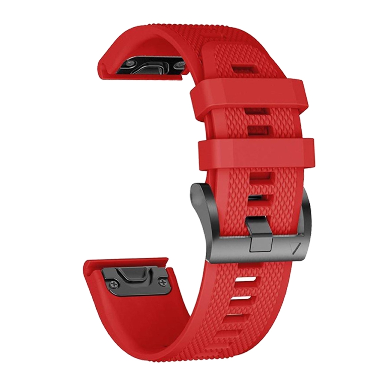 For Garmin Descent Mk2S 20mm Silicone Watch Band(Red)