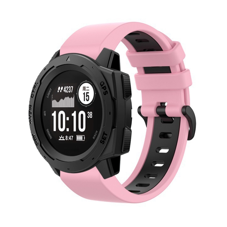 Silicone Strap Replacement Bracelet Watchband for Garmin Swim 2 - Pink  Wholesale
