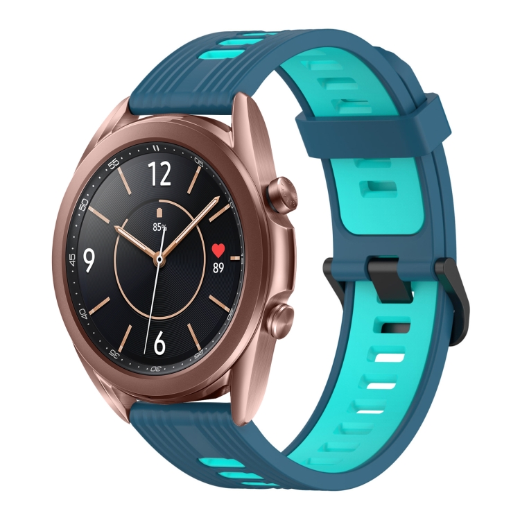 Para Samsung Galaxy Watch3 41 mm de 20 mm Patrón vertical de la banda de  reloj