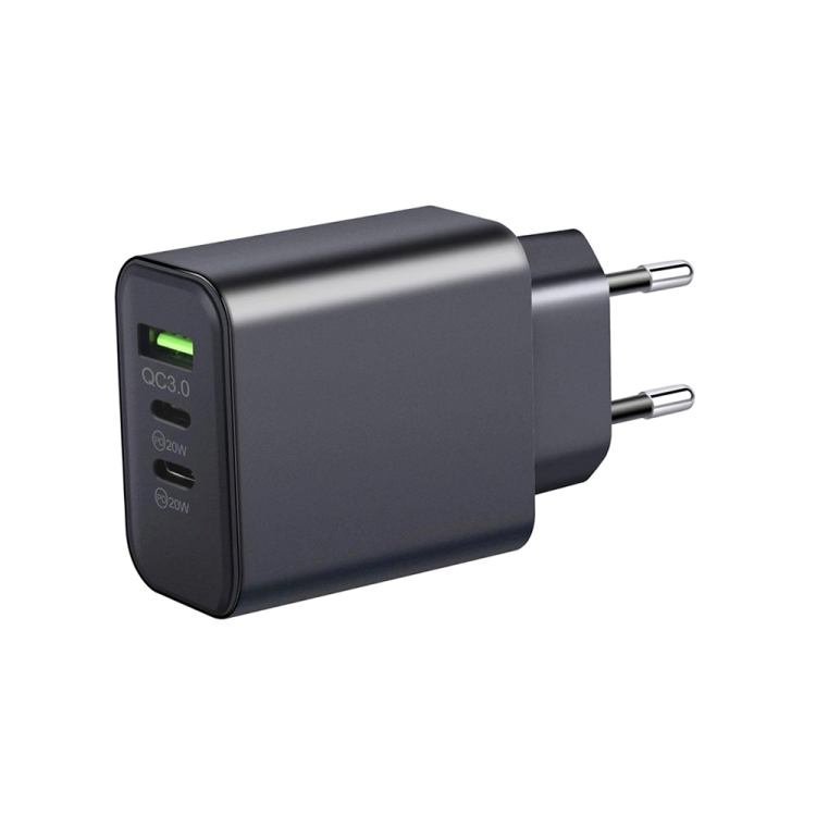 20w Pd Dual Ports Travel Wall Charger Adapter Fast Charging With