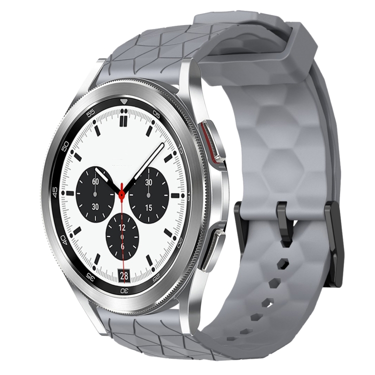 For Samsung Galaxy Watch 4 Classic 46mm 20mm Football Pattern Two