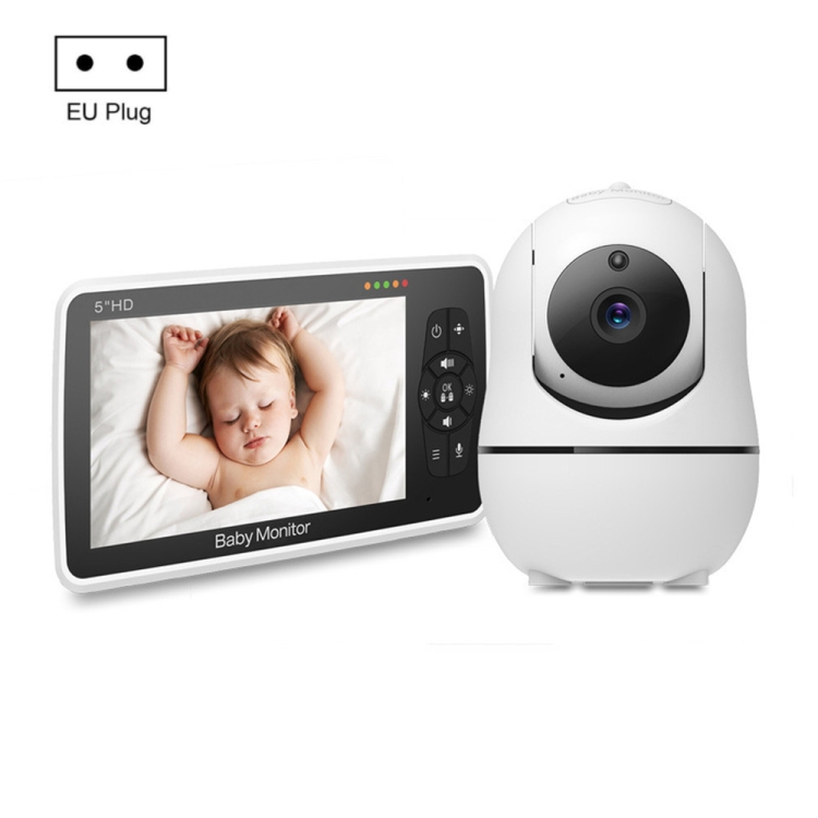 VB608 Cámara de vigilancia con intercomunicador de visión nocturna LED IR  para bebés con video inalámbrico