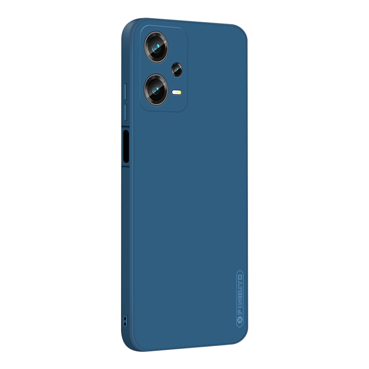 Xiaomi 12 Lite 5G Funda Gel Tpu Silicona Líquida Azul