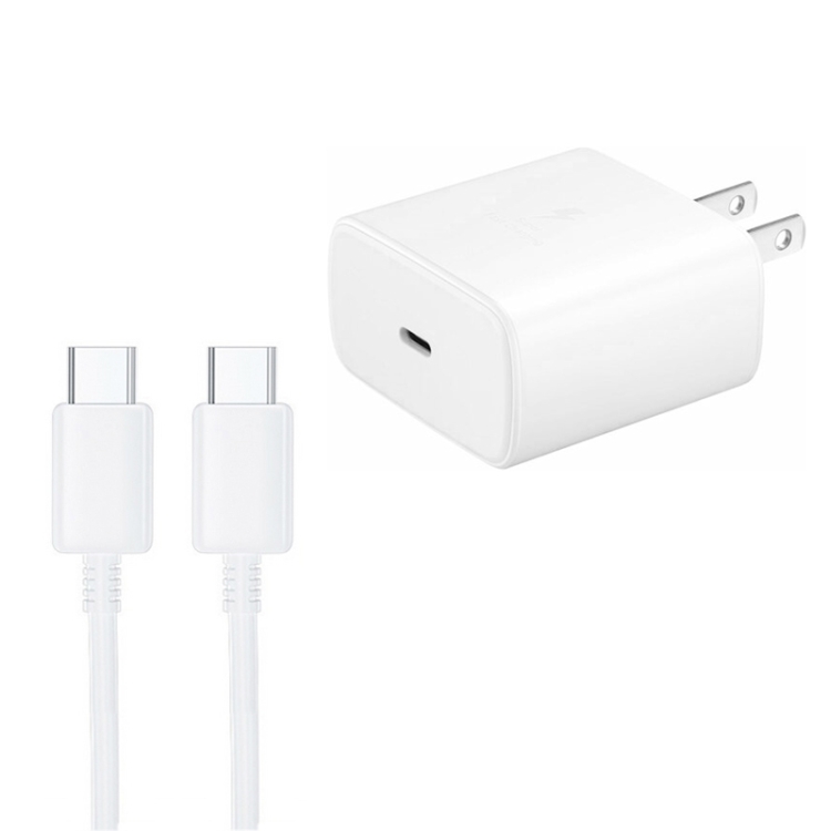 45W Samsung Chargeur Rapide, Port USB Type C Cable Chargeur