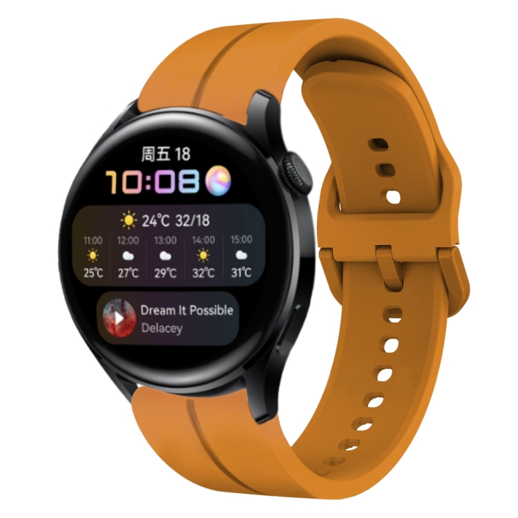 Cinturino In Silicone Cavo Con Fibbia In Metallo, Cinturino Di Ricambio  Traspirante Compatibile Per /huawei/xiaomi/honor Smart Watch, Sconti Per  Tutti