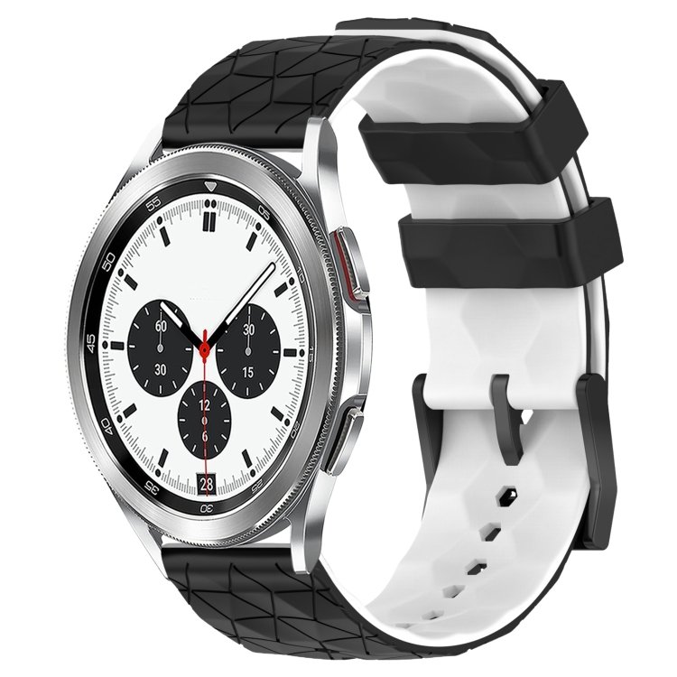 For Samsung Galaxy Watch 4 Classic 46mm 20mm Football Pattern Two