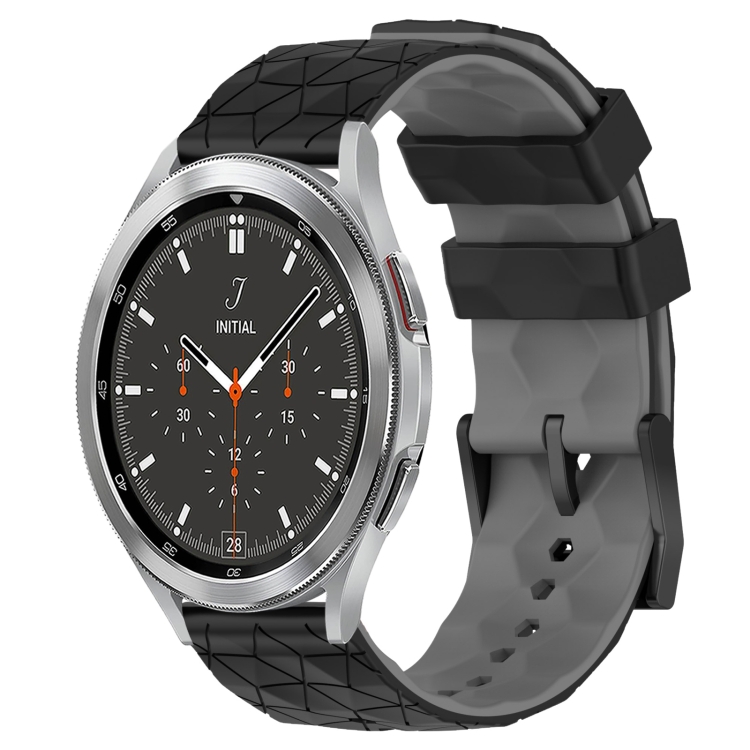 For Samsung Galaxy Watch 4 Classic 46mm 20mm Football Pattern Two