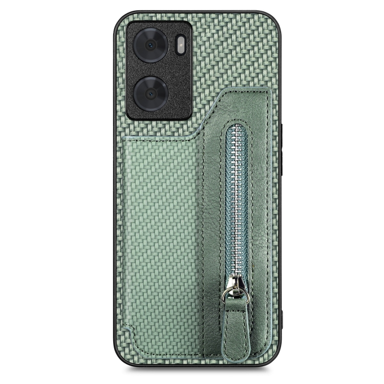 Funda Para Oppo Reno 10 Pro Cepillado Carbono Fibra Textura