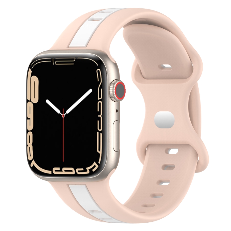 Solid Color Silicone Band For Apple Watch Multiple Colors