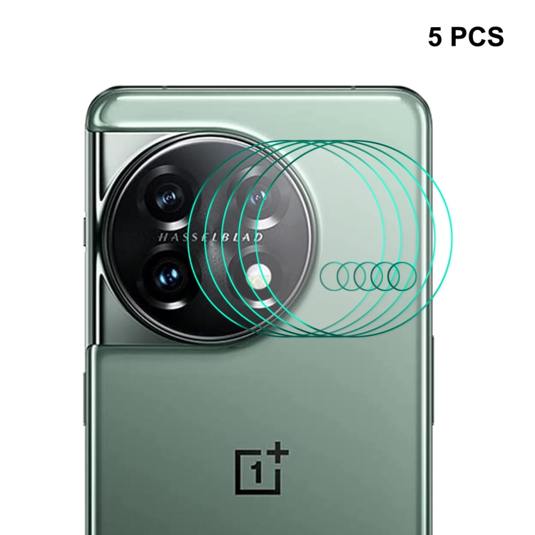 5 pièces pour OnePlus 11 ENKAY Hat-Prince 9H lentille de caméra arrière  Film en verre
