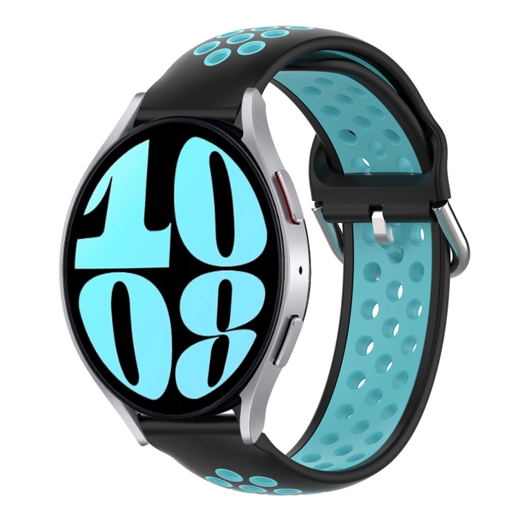 Cinturino in silicone TRAFORATO 20mm per smartwatch ed orologio