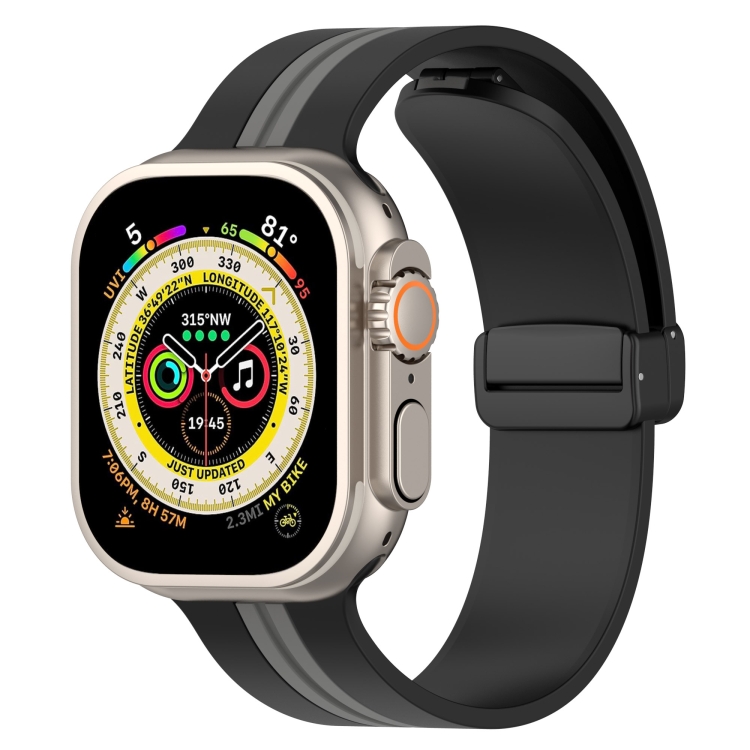 Pin & Buckle - Charge Weave Apple Watch Band with Built-in Wireless Charger