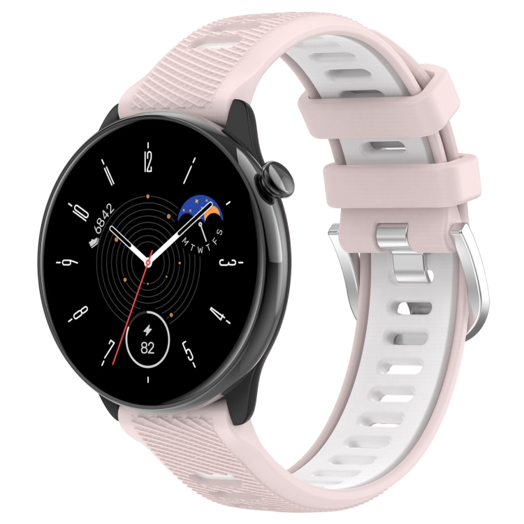 Bracelet sport Samsung Galaxy Watch 6 Classic 43mm (noir/rose