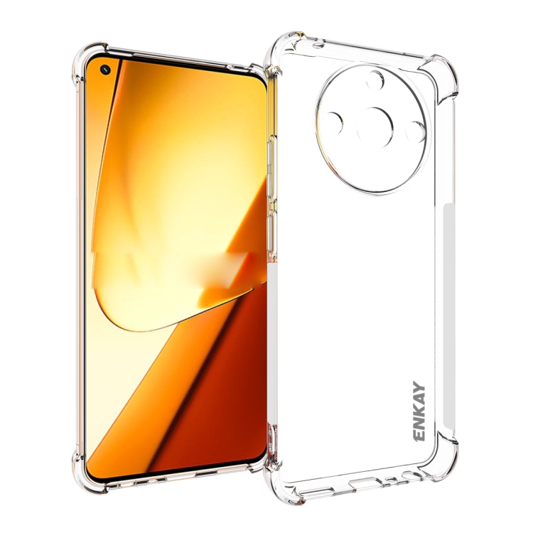 For Realme 11 5G ENKAY Hat-Prince Transparent TPU Shockproof Phone Case