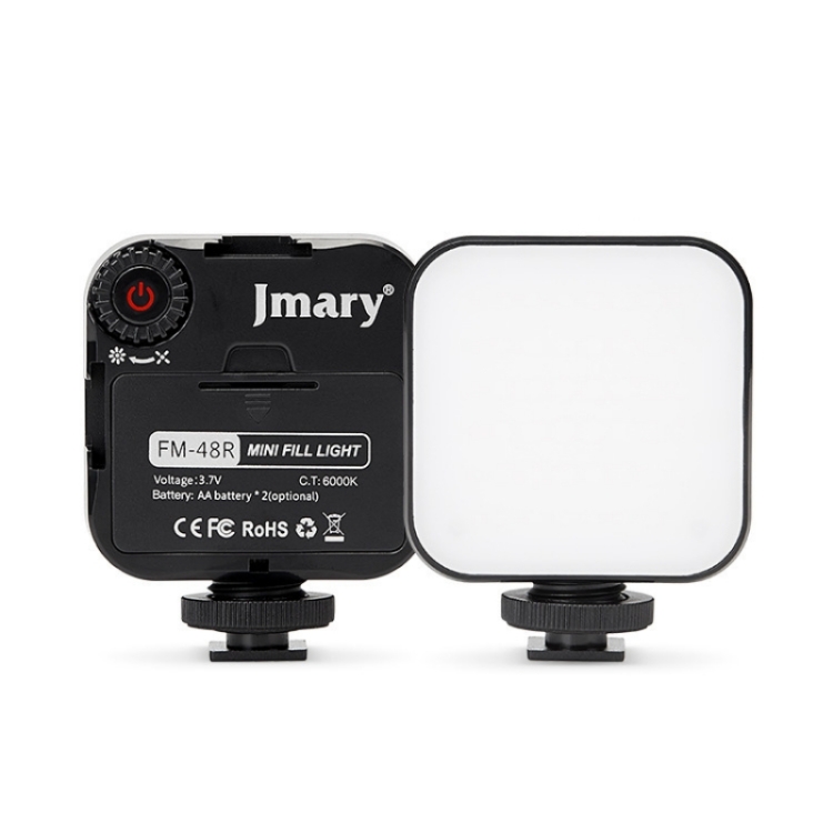 JMARY FM-48R Dimmable Photography LED Fill Light Portable Mini Camera ...