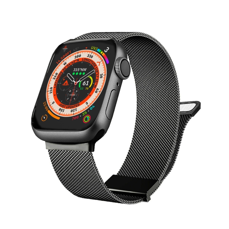 42mm Charcoal Grey Leather Loop - Business - Apple (SG)