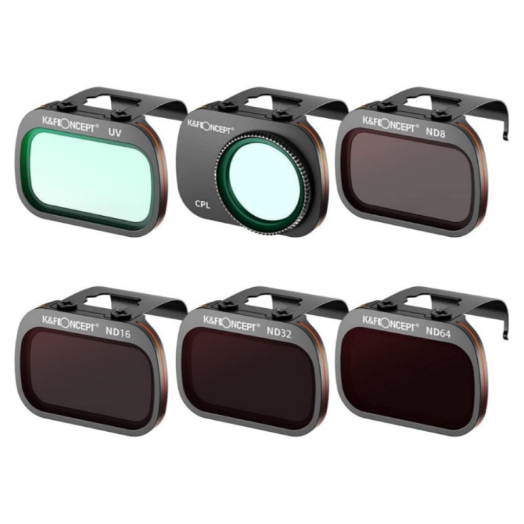 RCSTQ For DJI Mini 3 Pro UV Protection Aluminum Alloy+Glass Lens Filter RC  Drone Accessories