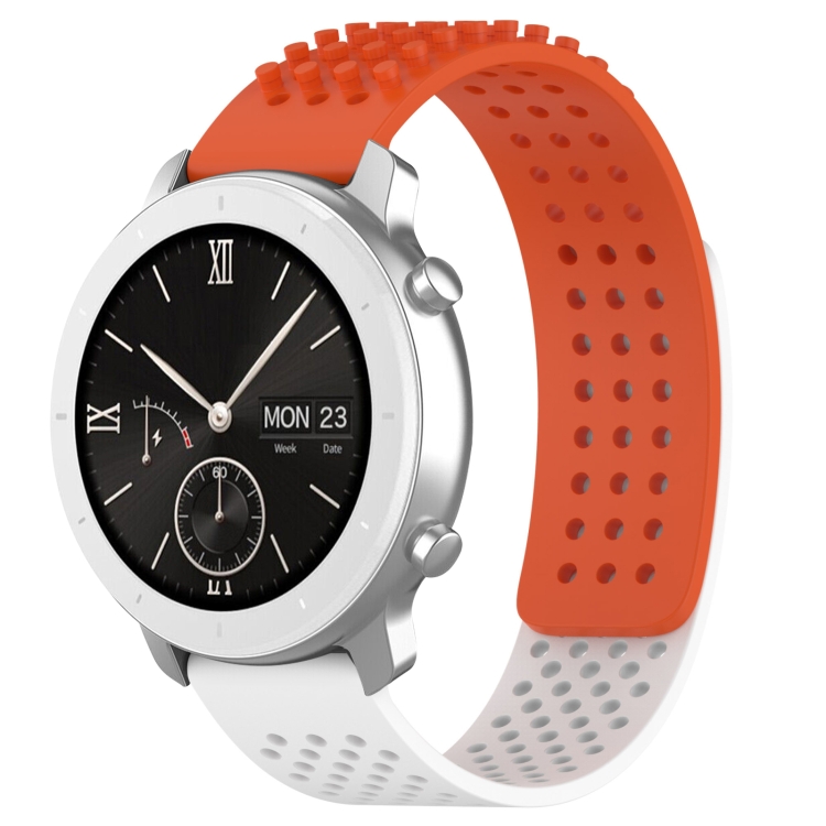 Weiches Silikon-Armband Für Amazfit Active Und Mehr – 20 Mm, Graviertes Muster, Perfekt Für Sport & Alltag